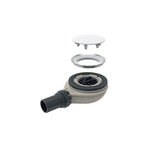 Geberit Setaplano Duschwannenablauf 154022001 für Duschfläche, Sperrwasserhöhe 30mm, 40 mm