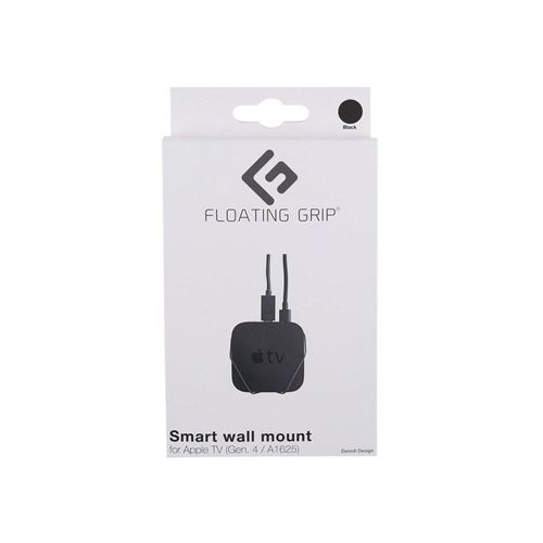 Floating Grip APPLE TV GEN. 4 WALL MOUNT (BLACK)