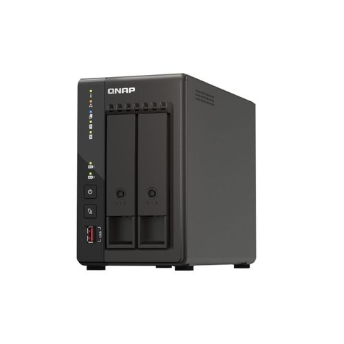 QNAP TS-253E - NAS - Tower - Intel® Celeron® - J6412 - Schwarz