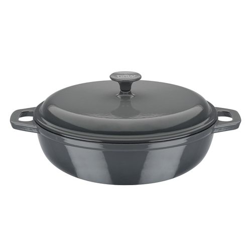 GSW Gusseisen Schmortopf Grey Shadow 30cm, 4,5 L