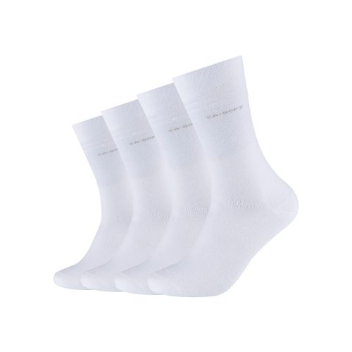 Camano Socken, (4er Pack), mit verstärktem Fersen- und Zehenbereich