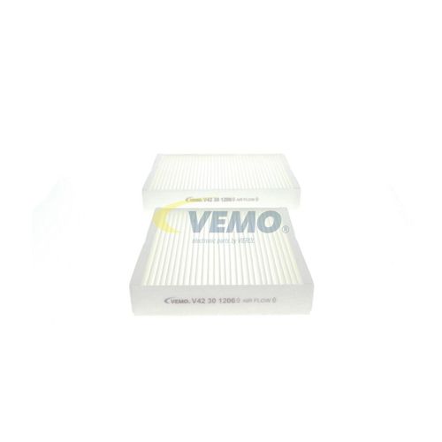 VEMO Innenraumfilter PEUGEOT,CITROËN,DS V42-30-1206 E1446111,9656172180,6447VY E146111,6447VZ,9649774680,9649774880,1608420380,1609428080