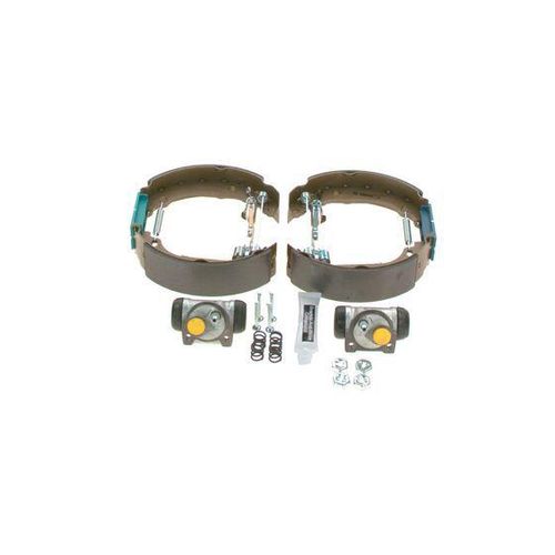 BOSCH Bremsensatz, Trommelbremse RENAULT 0 204 114 012 E170019,7701204383,7701204601 7701205095,7701205096,1611452680,427111,427112