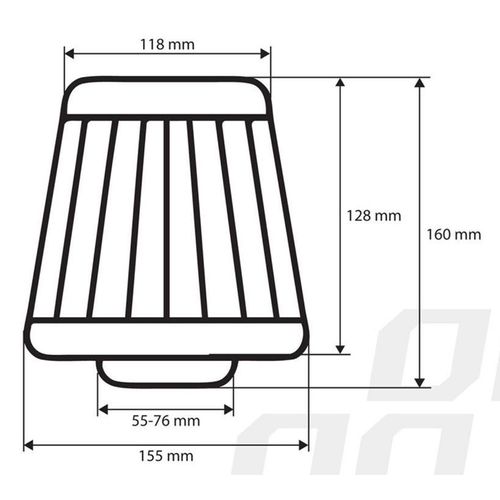 AMiO Sportluftfilter 02458