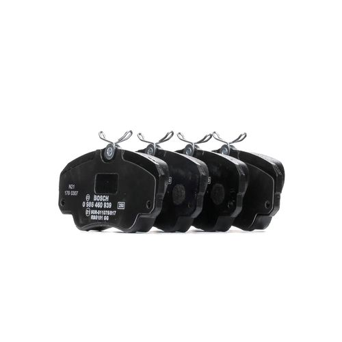 BOSCH Bremsbelagsatz OPEL,VAUXHALL 0 986 460 939 1605932,90398116,90541293 BPOPEF5,1605004,1605033,1605782,90345077,9192124,9195077,7516D6387588D720