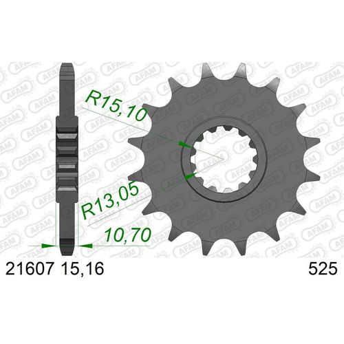 AFAM Kettenritzel 21607-16