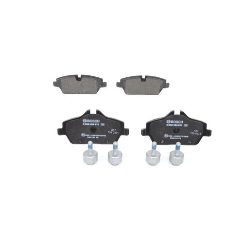 BOSCH Bremsbelagsatz BMW 0 986 494 813 34106884267,34116862309