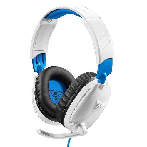 Turtle Beach Recon 70P Kopfhörer gaming mit kabel mit Mikrofon - Weiß/Blau