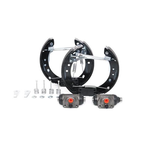 BOSCH Bremsensatz, Trommelbremse NISSAN 0 204 114 612