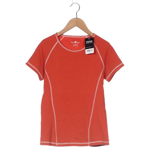 Grüne Erde Damen T-Shirt, orange, Gr. 36