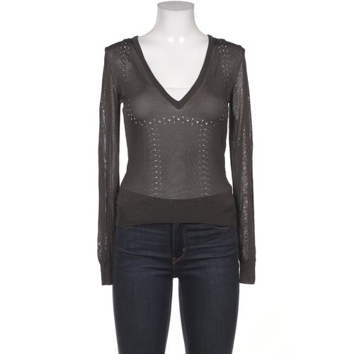 Yves Saint Laurent Damen Pullover, braun, Gr. 38