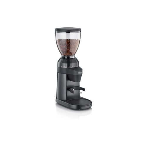 Graef Kaffeemühle »CM8002 Schwarz matt«, 128 W, Kegelmahlwerk, Ausstattung: Display, Einstellbarer Mahlgrad