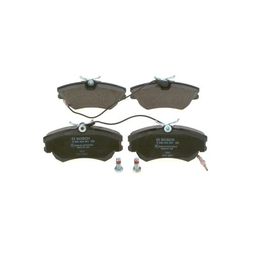 BOSCH Bremsbelagsatz RENAULT 0 986 424 451 6025315867,6025370398,6025407835 E190R0110752047