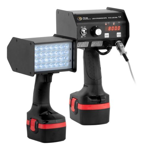 Portables LED-Stroboskop PCE-LES 500