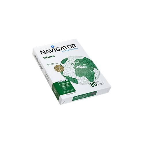 Kopierpapier Navigator Universal, DIN A3, 80 g/m², hochweiß, 1 Paket = 500 Blatt