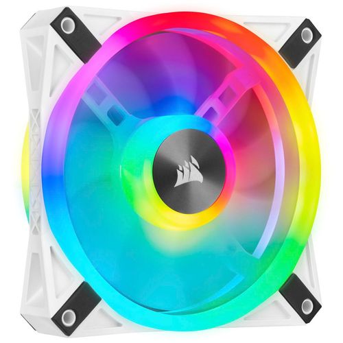 CORSAIR Gehäuselüfter "Corsair iCUE QL140 RGB PWM" Computer-Kühler weiß