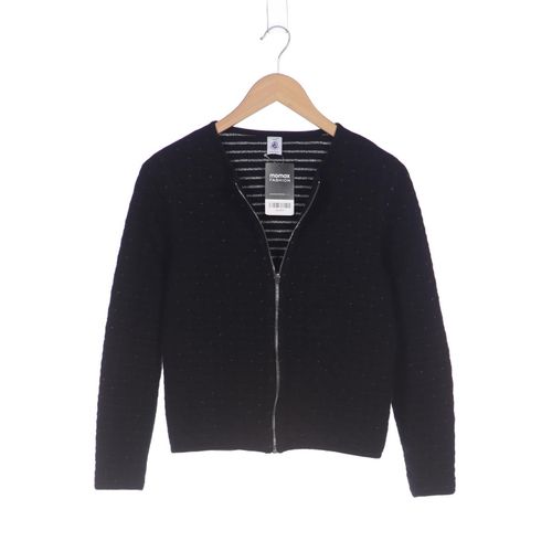 Petit Bateau Damen Jacke, schwarz, Gr. 32