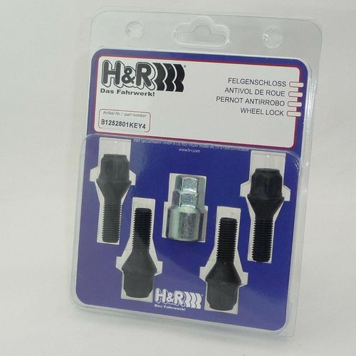 H&R Radschrauben B1252801KEY4 Radschraube