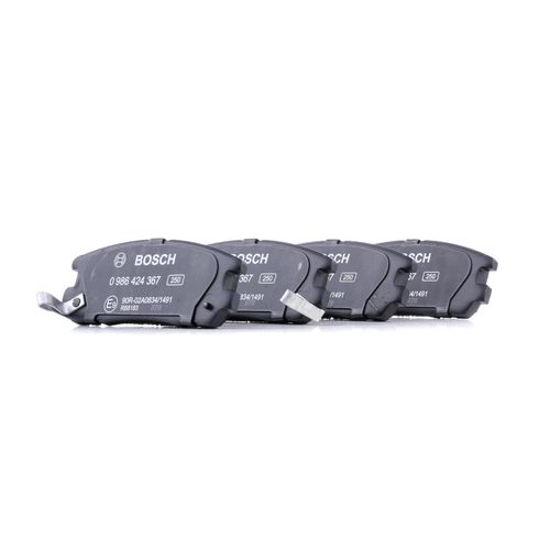 BOSCH Bremsbelagsatz OPEL,ISUZU,VAUXHALL 0 986 424 367 5878319410,8970392690,8971317490 8972068700,8972068720,8972178160,1879933510,1605851,97039269