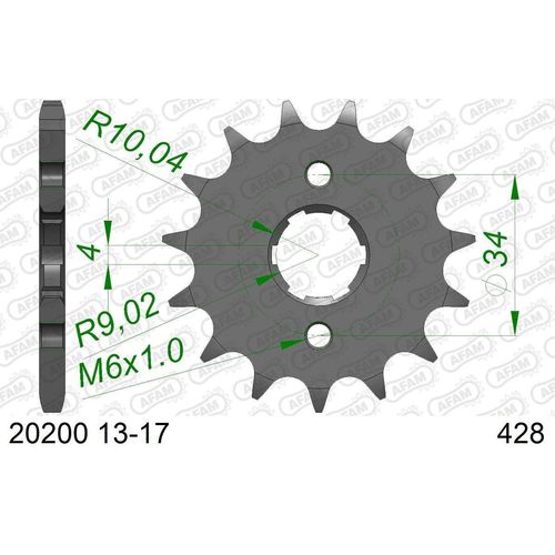 AFAM Kettenritzel 20200-14