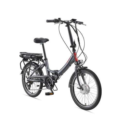 E-Bike F810, Faltrad mit 7 Gang Kettenschaltung