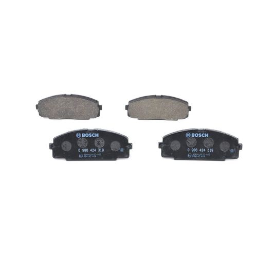 BOSCH Bremsbelagsatz TOYOTA 0 986 424 319 446526300,446526320,449126170 449126340,E990R02A10800912,0446526340,04465YZZAJ,0449126210,0449126260
