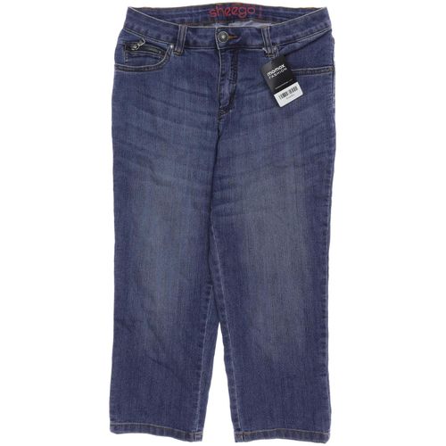 sheego Damen Jeans, blau, Gr. 40