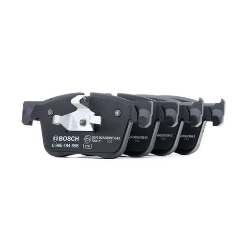 BOSCH Bremsbelagsatz PEUGEOT,CITROËN 0 986 494 696 BP1691,E990R02A08993843,1609898580 1612412380,1612909080,1619791180