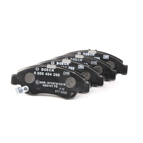 BOSCH Bremsbelagsatz HONDA 0 986 494 299 06450SAAG00,45022S07010,AY040HN011 06450S7H000,45022S7H000,5860151910,06450S2G000,06450SAA901,45022S04020