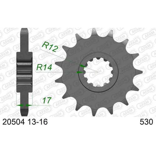 AFAM Kettenritzel 20504-14