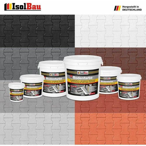 Bodenfarbe Betonfarbe 1,5kg - 25kg Bodenbeschichtung Fußbodenfarbe Kellerfarbe Farbe: Schwarz Menge: 4 kg - (7,4 /kg)