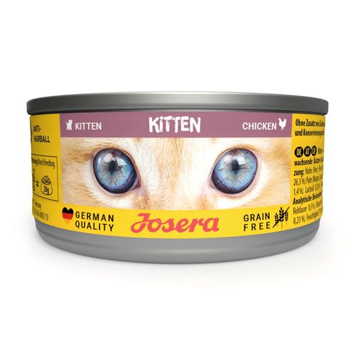 !!Sale!! Super-Sonderangebot Josera Katzenfutter nass 48x85g KITTEN Dose Katzenfutter