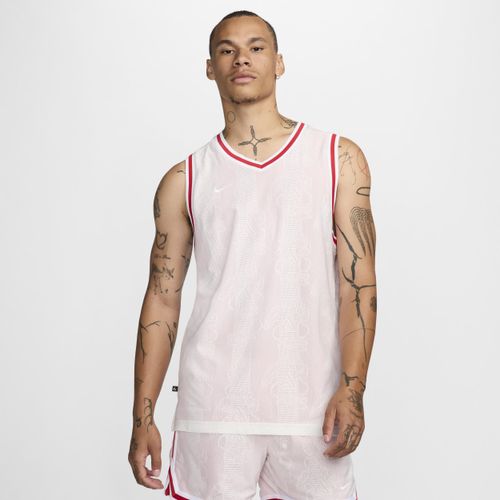 Giannis Dri-FIT DNA basketbaljersey voor heren - Wit