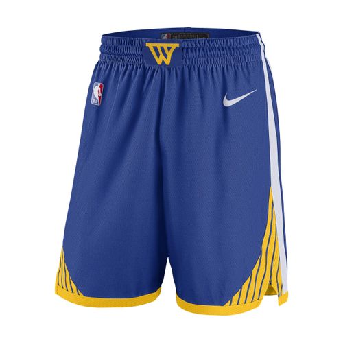 Golden State Warriors 2024/25 Swingman Icon Edition Nike Dri-FIT NBA Replica-Shorts (ältere Kinder) - Blau