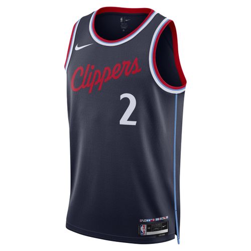 Kawhi Leonard LA Clippers 2024/25 Swingman Icon Edition Nike Dri-FIT NBA-jersey voor heren - Blauw