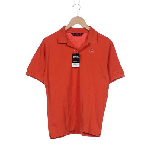 Kappa Herren Poloshirt, orange, Gr. 46