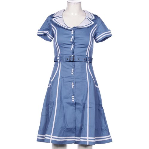 Voodoo Vixen Damen Kleid, blau, Gr. 38