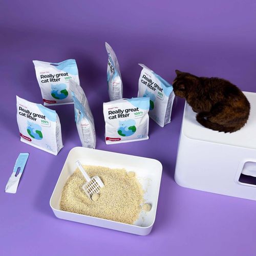 Hoopo® ToFu-Katzenstreu - 2x7L