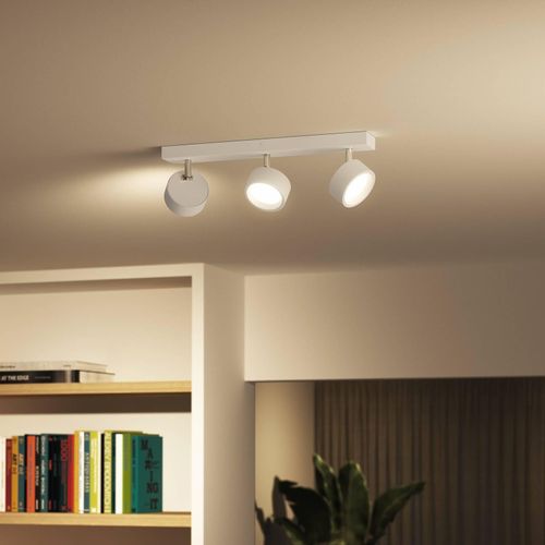 Philips Bracia LED-Deckenspot dreiflammig, weiß