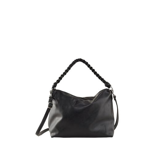 TOM TAILOR Damen Leah Beuteltasche, schwarz, Uni, Gr. ONESIZE