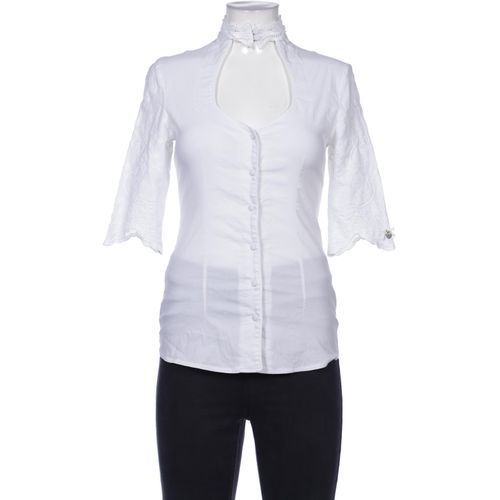 AlpenHerz Damen Bluse, weiß, Gr. 40