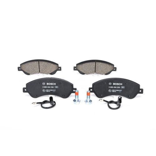 BOSCH Bremsbelagsatz FORD 0 986 494 236 1433954,1560023,1824347 6C112K021BD,ME6C1J2K021BA,8736D152,1371403,6C112K021BB,BP1171,1534428,6C112K021BC