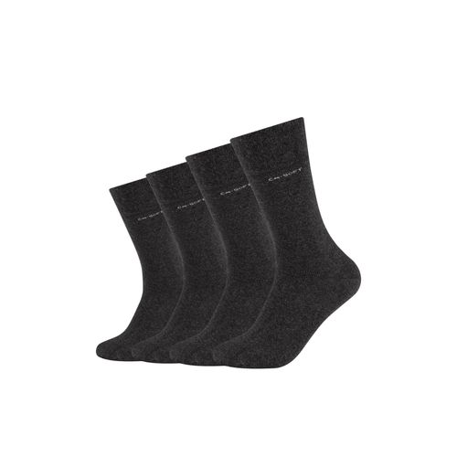 Camano Socken, (4er Pack), mit verstärktem Fersen- und Zehenbereich