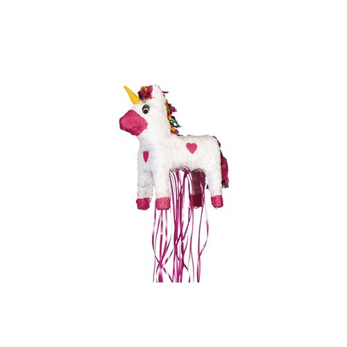 Amscan Pinata »Einhorn zum ziehen, Pink/Weiss«