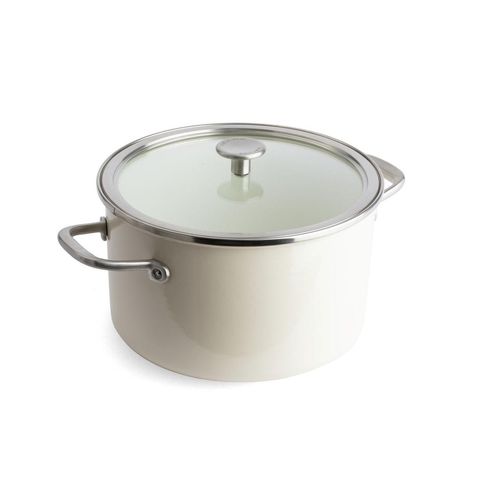 KitchenAid Fleischtopf almond white COOKWARE