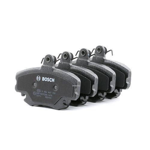 BOSCH Bremsbelagsatz RENAULT,PEUGEOT,DACIA 0 986 467 720 7701202516,7702233531,7701202289 7701202241,7701203129,7701203795,7701210130,7701349970