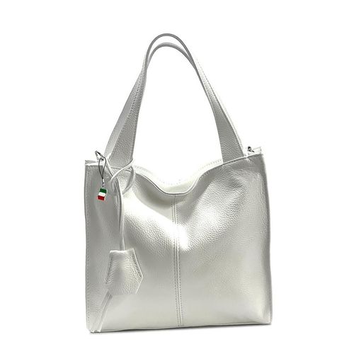 Shopper weiß Florence Tasche Leder D2OTF155W