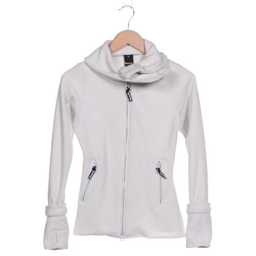 Bench. Damen Sweatshirt, weiß, Gr. 34