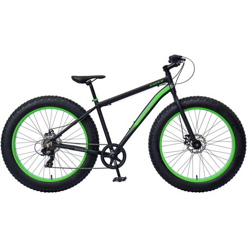 Fatbike "FAT2.0" Fahrräder Gr. 46cm, 26 Zoll (66,04cm), schwarz (schwarz, schwarz)