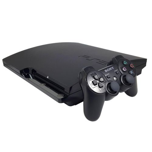 PlayStation 3 Slim - Schwarz